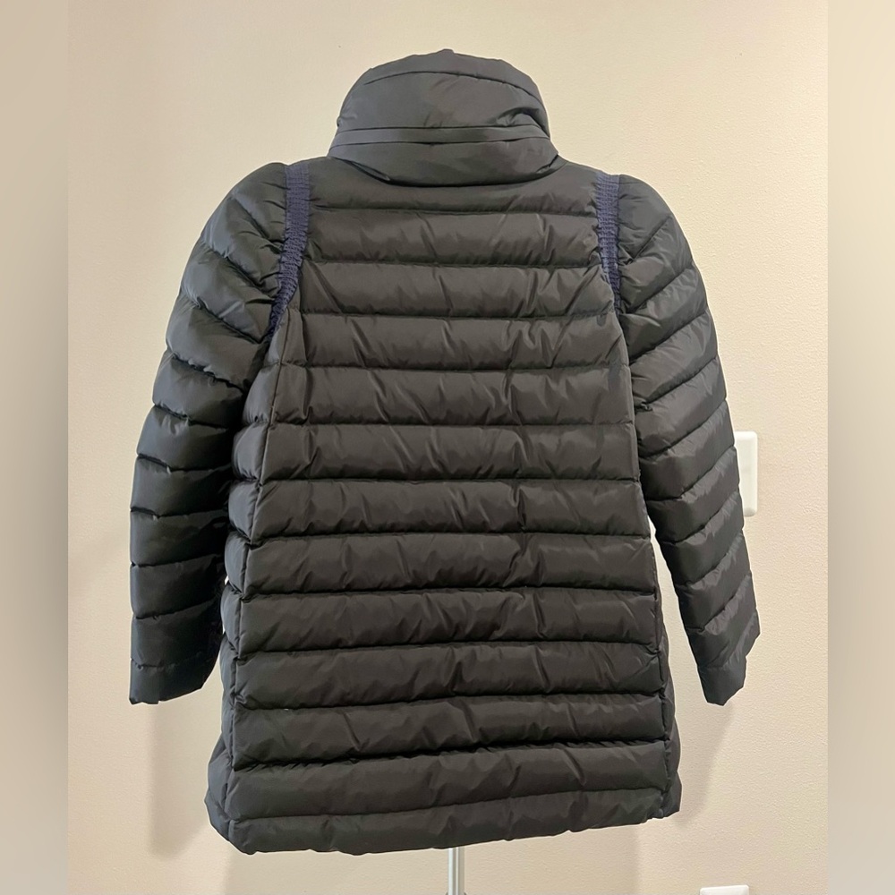 Miu Miu Down Puffer Jacket Coat In Black Size It … - image 2